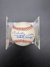 Dom DiMaggio Signed American League Baseball Personalized- JSA CK34060