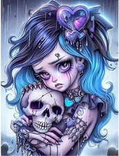 5D Diamond Painting Kits for Adults, Gothic Diamond Art Kits for Beginners, DIY