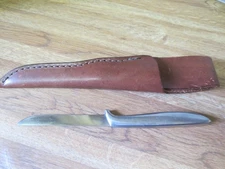 Vintage Gerber Pixie Trout Bird & Fish Knife with Original Sheath READ Damage