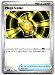 Mega Signal 121/132 Mega Evolution Uncommon Trainer-Item