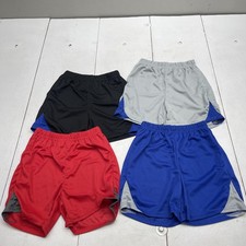 Shein Shorts Lot Youth 10 Multicolor 4 Pack Colorblock Athletic Gym Running