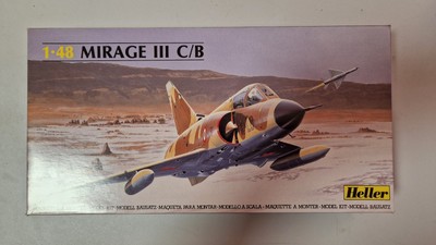 Heller Bausatz Dassault Mirage III C / B, 1:48