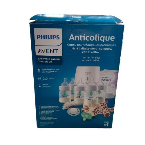 Philips Avent Anti-colic Baby Bottle All In One Gift Set Damaged Box