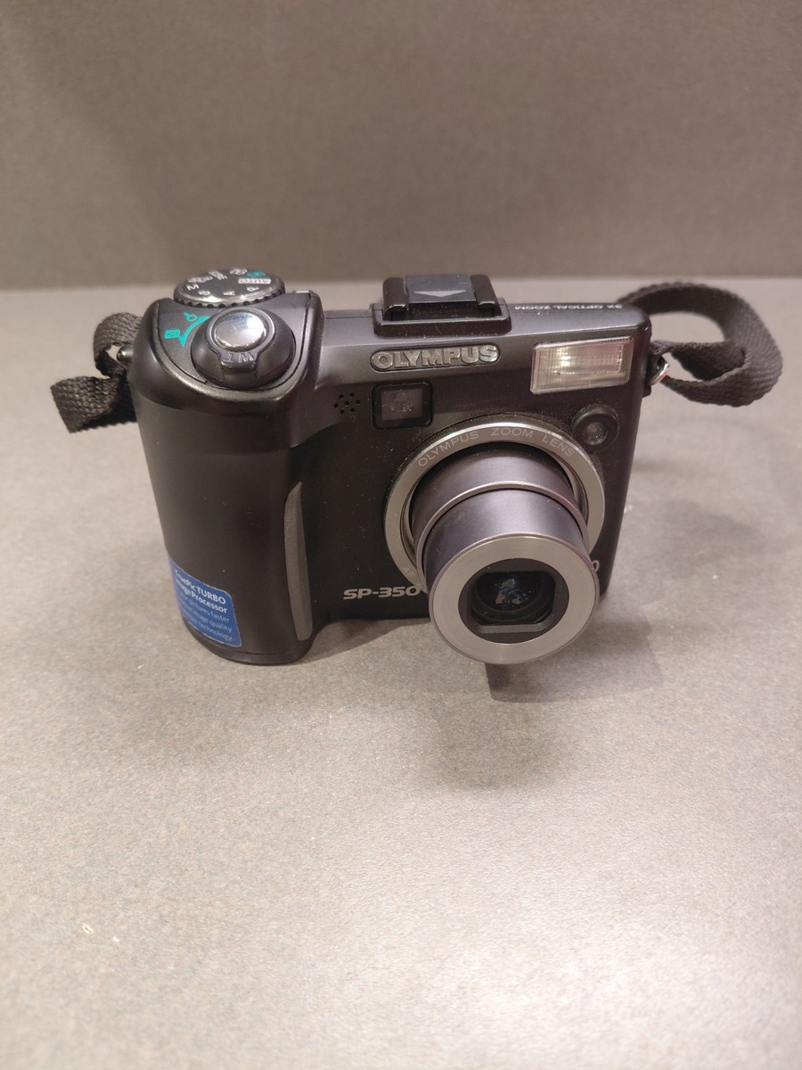 Olympus SP Series SP-350 8.0MP Digital Camera - Black 50332156197