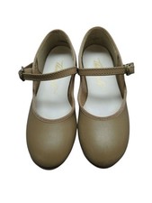 Theatricals Footwear Girls Tan Tap Shoes Size 8.5m