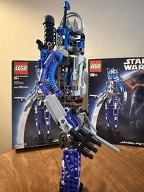 LEGO Star Wars: Jango Fett (8011) W/Box/Manual & R2-D2 (8009) W/Manual Complete