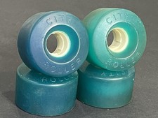 Vintage Skateboard Wheels City Roller Nos