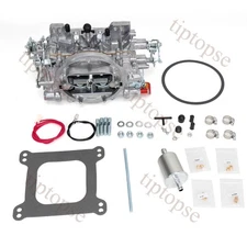 4 Barrel 1407 Carburetor Carb For Edelbrock CFM Manual Choke 750 CFM Square Bore