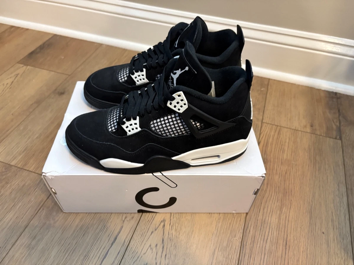 Jordan 4 Retro White Thunder | eBay