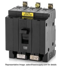 EHB34050 Square D 3-Pole 50A 480V Circuit Breaker Pre-Owned