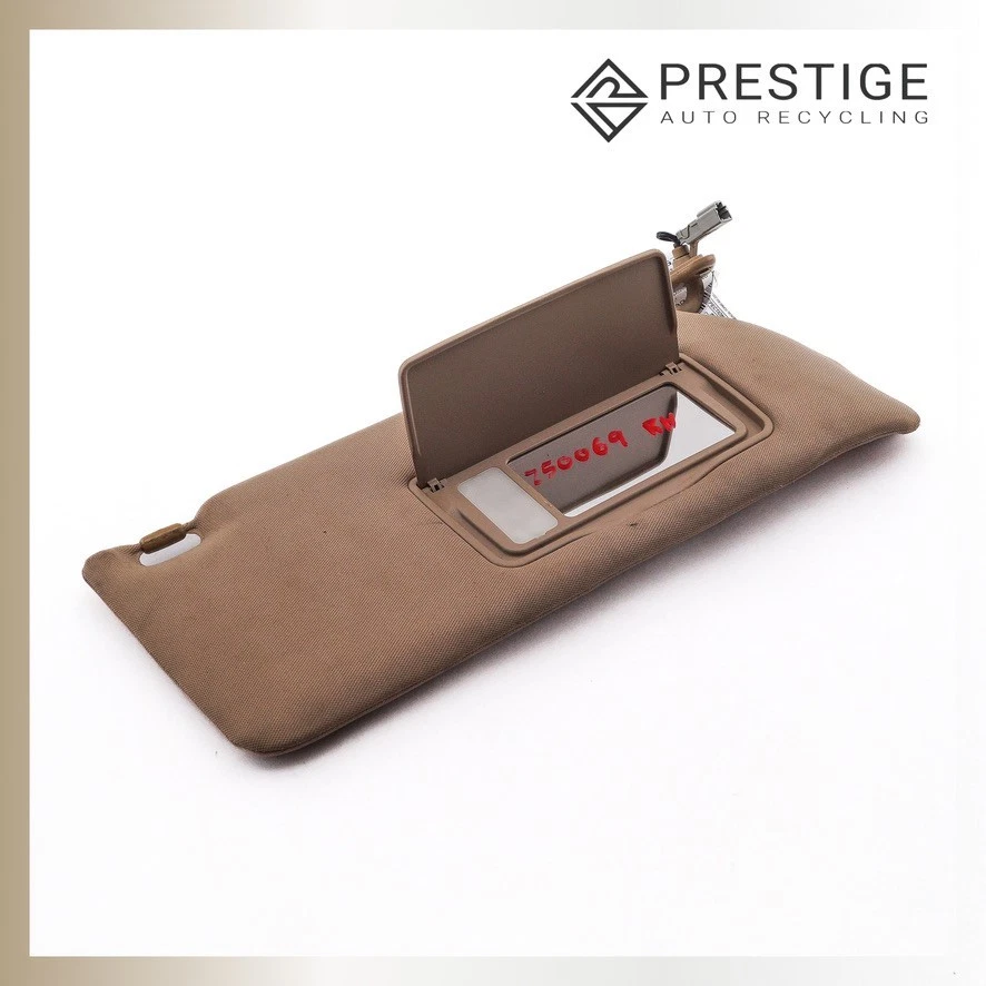 Honda Odyssey 2007 parasol con espejo retrovisor y luz derecha marfil 83230-SHJ-A12ZC Foto 4 de 4