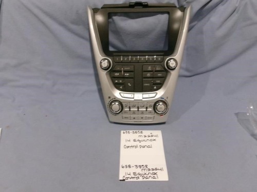 Audio Equipment Radio Control Panel AC Opt C67 Fits 12-15 EQUINOX 163803 - Picture 1 of 8