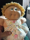 Vintage 2982 Cabbage Patch Kid Excellent Condition Original Clothing Tag And Sig