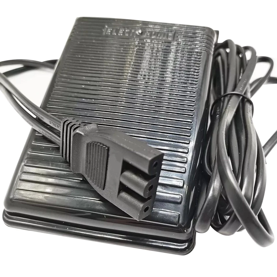 Controlador de pie y cable de alimentación para cantante para Janome para máquina de coser Elna 110V Foto 4 de 4