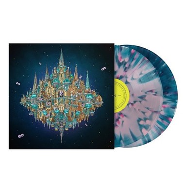 Dance Gavin Dance Pantheon Sea Blue/Baby Pink Smush W/ Pink Splatter