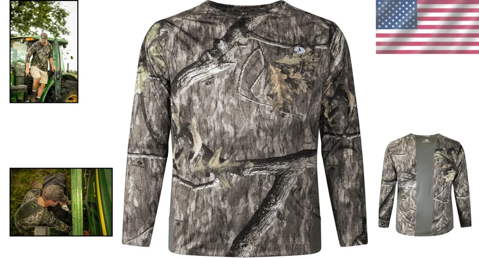 Men's Lightweight Camo Hunting & Outdoor Shirt - Image 2 of 4