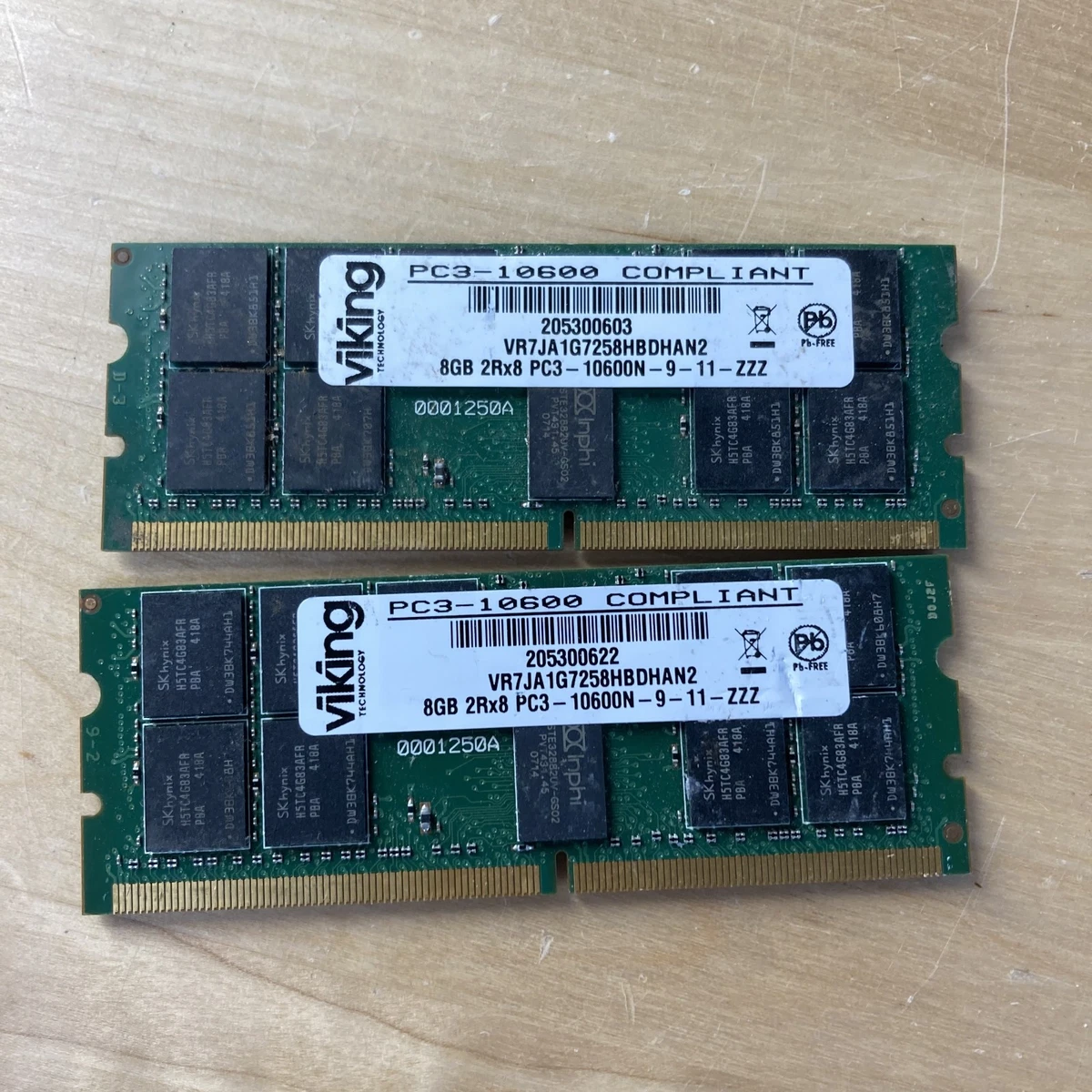 Hynix 8GB PC3-10600 Network Server Memory for sale | eBay
