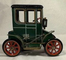 Vintage Modern Toys Japan Old Timers Lever Action #4 Tin Toy Car Working