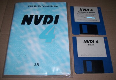 Neu Atari 520 1040 St Ste Mega Tt Computer Software Nvdi 4 Matgraph TC Upgrade