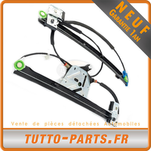 Lève-vitre électrique avant gauche pour Seat Ibiza et Cordoba 3 portes de 1993 à 2002