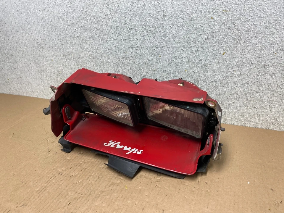 1987 to 1992 Chrysler LeBaron Left Driver LH Halogen Headlight N1141 PS - Image 2 of 4