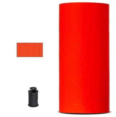 VELTEC Labels for Monarch 1131 – 8 Rolls, 20,000 Labels w/ Security Slits, Free Inker