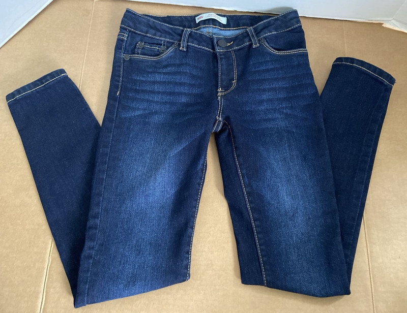 Levi's Girl's 710 Performance Super Skinny Jeans Size 12 Reg *NEW* adjustable