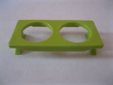 Vintage Fisher Price Little People Lime Green Picnic Bench #916 #992