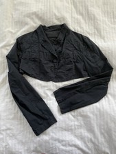 Rundholz Dip Ultra Cropped Tuxedo Jacket