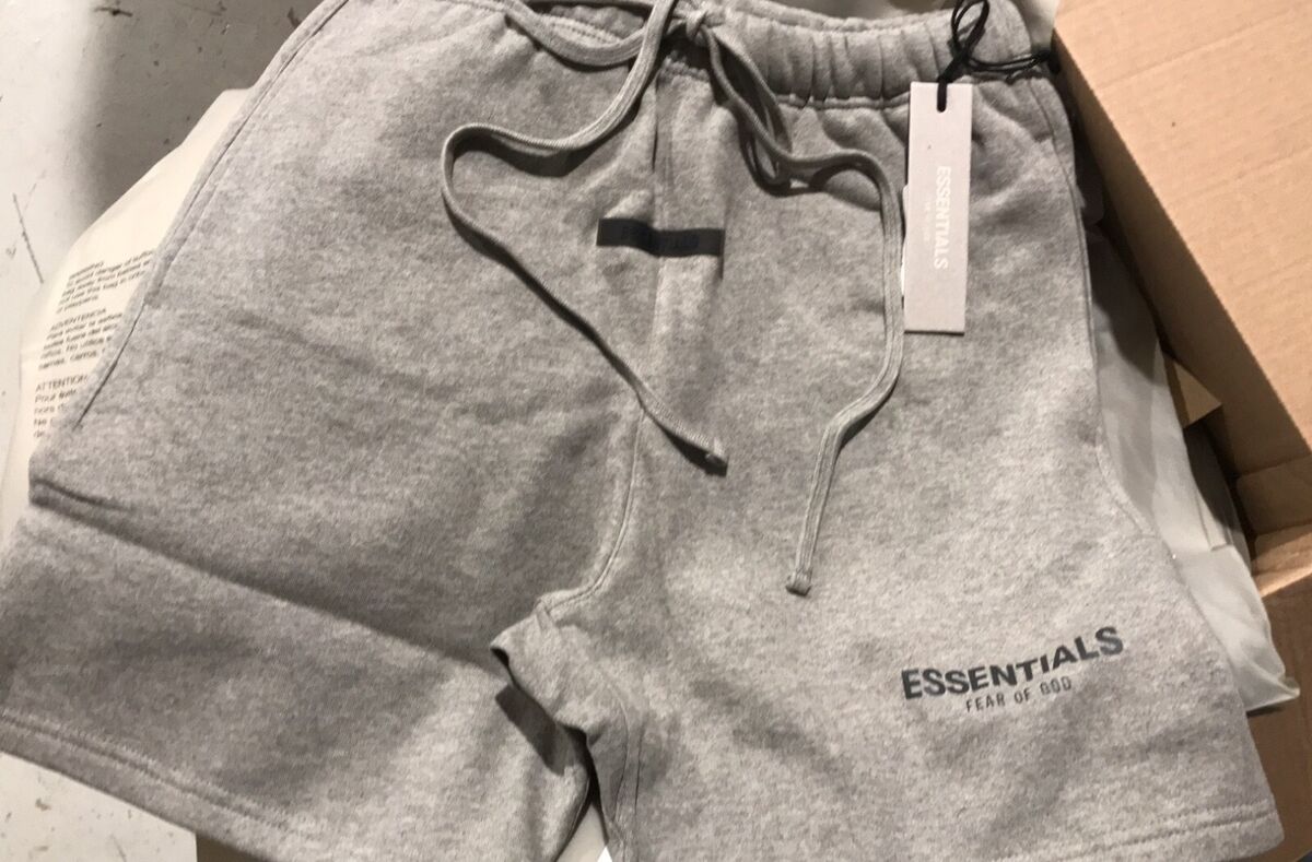 Fear of God Essentials SweatShorts Dark Heather 160SU212041F Fear of God Essentials SweatShorts Dark Heather 160SU212041F