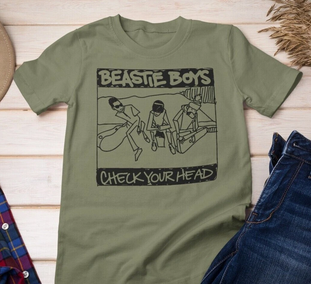 Beastie boys Pauls Check Your Head Distressed shirt hiphop 80s New York Rap
