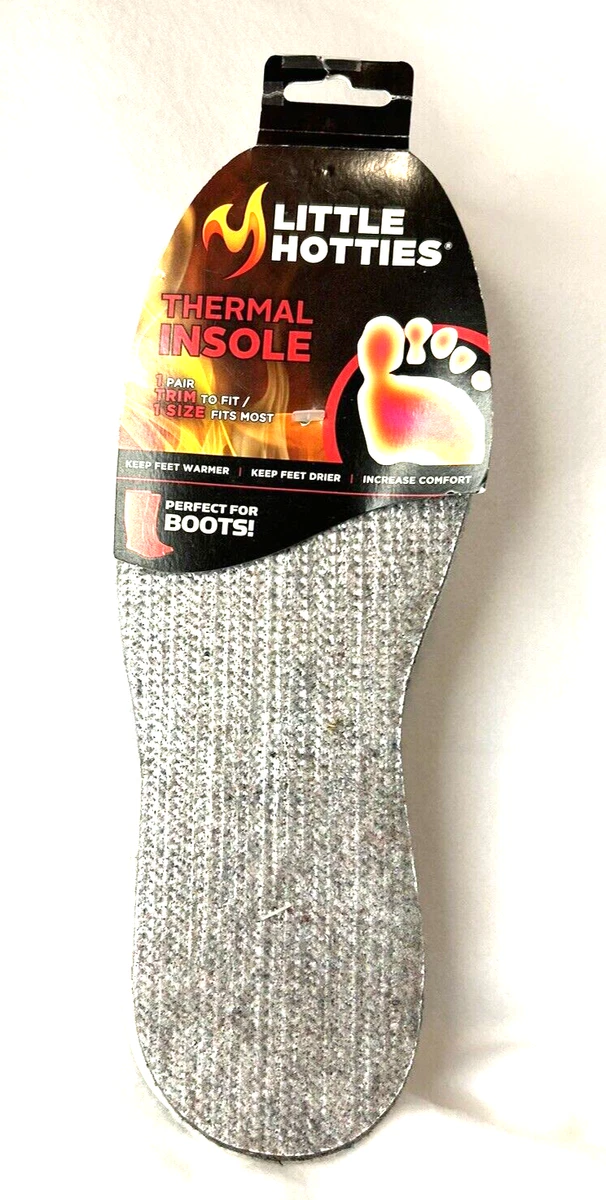 Little Hotties Thermal Insole One Size Fits Most Trim To Fit New