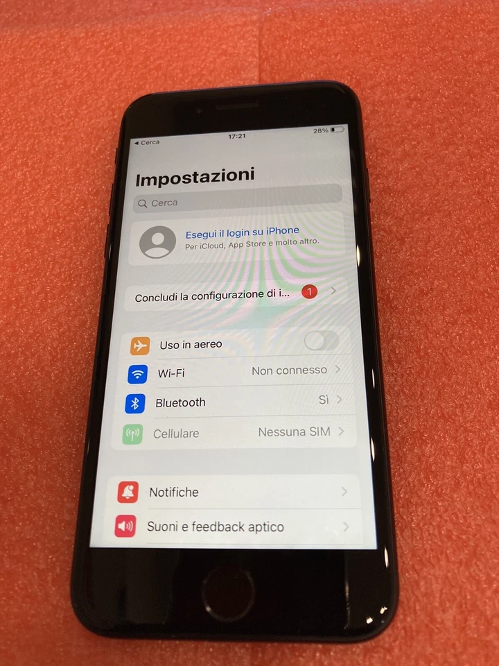 iphone 7 32gb nero usato - stato batteria 100% - ottimo stato - nessun blocco - Immagine 2 di 3