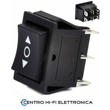 Pulsante Doppio Deviatore Bilanciere 16A 250VAC 20A 125VAC ON-OFF-ON Bipolare