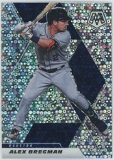 2021 Panini Mosaic Alex Bregman Quick Pitch Silver Prizm Astros #153