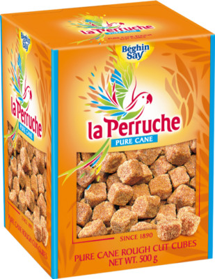 La Perruche Pure Cane Rough Cut Sugar Cubes - Brown 500g - Pack of 6 ...