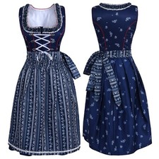 Elegant Bavarian Dirndl Dress   Custom Fit, Luxe Lace, Authentic Alpine Charm