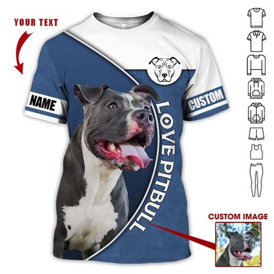 custom pitbull shirts
