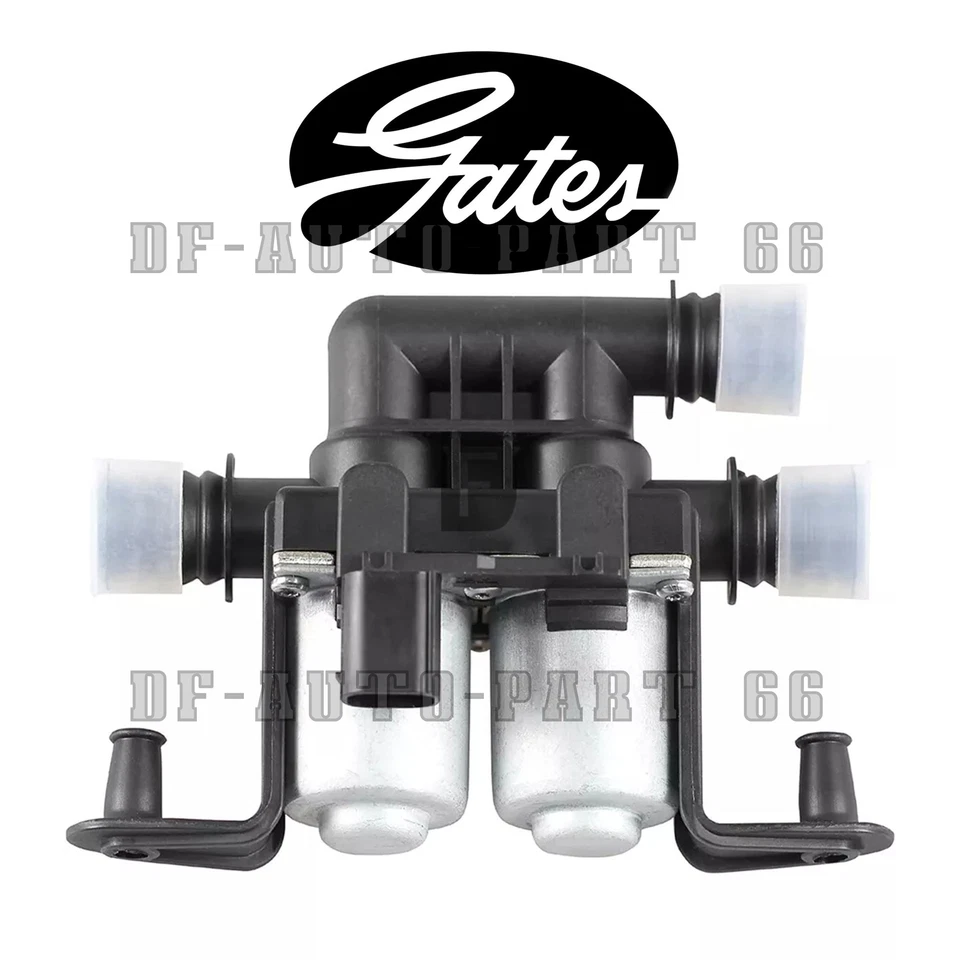 Válvula de agua control de calefacción GATES 64116906652 para BMW E60 E65 E66 E5 525i 535i X5 Foto 3 de 4