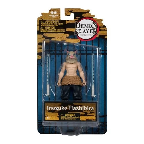 Demon Slayer Wave 4 - Inosuke Hashibira Season 2 - 5-Inch Scale Actionfigur - Bild 6 von 7