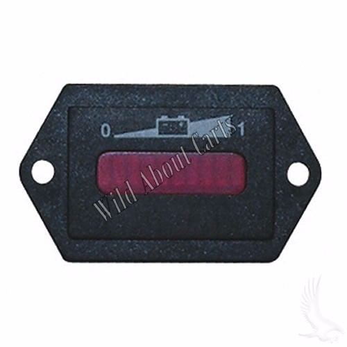 Golf Cart 48V Horizontal Digital Charge Meter with Tabs eBay