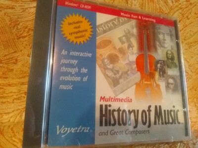 History Of Music & Great Composers Windows PC CD Rom Sealed | eBay