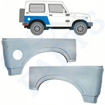 SUZUKI SAMURAI 1988-2004 Tôle de réparation Arrière / Paire - Photo 1/2