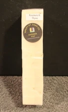 Rosemary And Thyme Handmade Soap Loaf Precut 10 Bars- Free Shipping