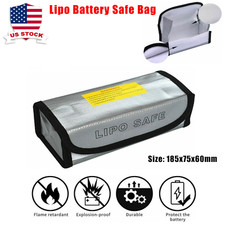 HRB Lipo Battery Safe Bag   Fireproof and Explosionproof for Charging and Storag