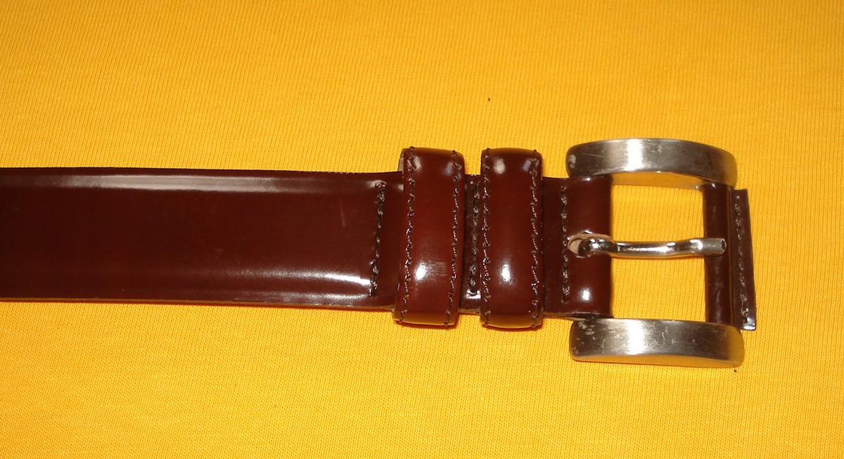 LINEA PELLE BY MIRA K. REDISH BROWN MADE IN ITALY GENUINE 