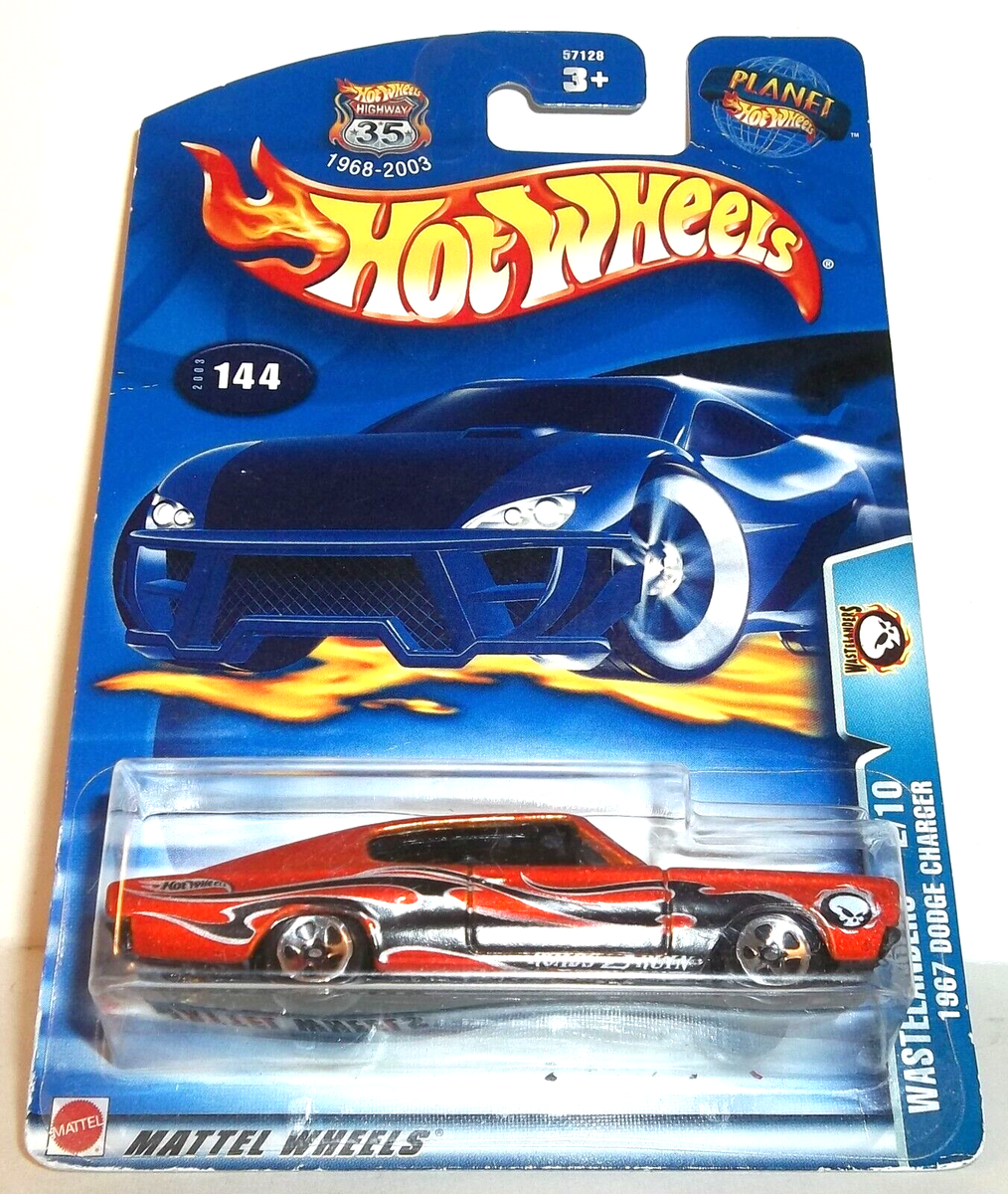 2003 HOT WHEELS 1:64 HW WASTELANDERS 2/10 ORANGE 1967 DODGE