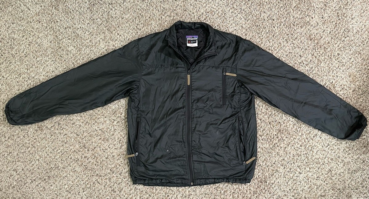 SMALL HOLE* PATAGONIA MARS Level 3A Black Jacket Polartec SMALL HOLE* PATAGONIA MARS Level 3A Black Jacket Polartec