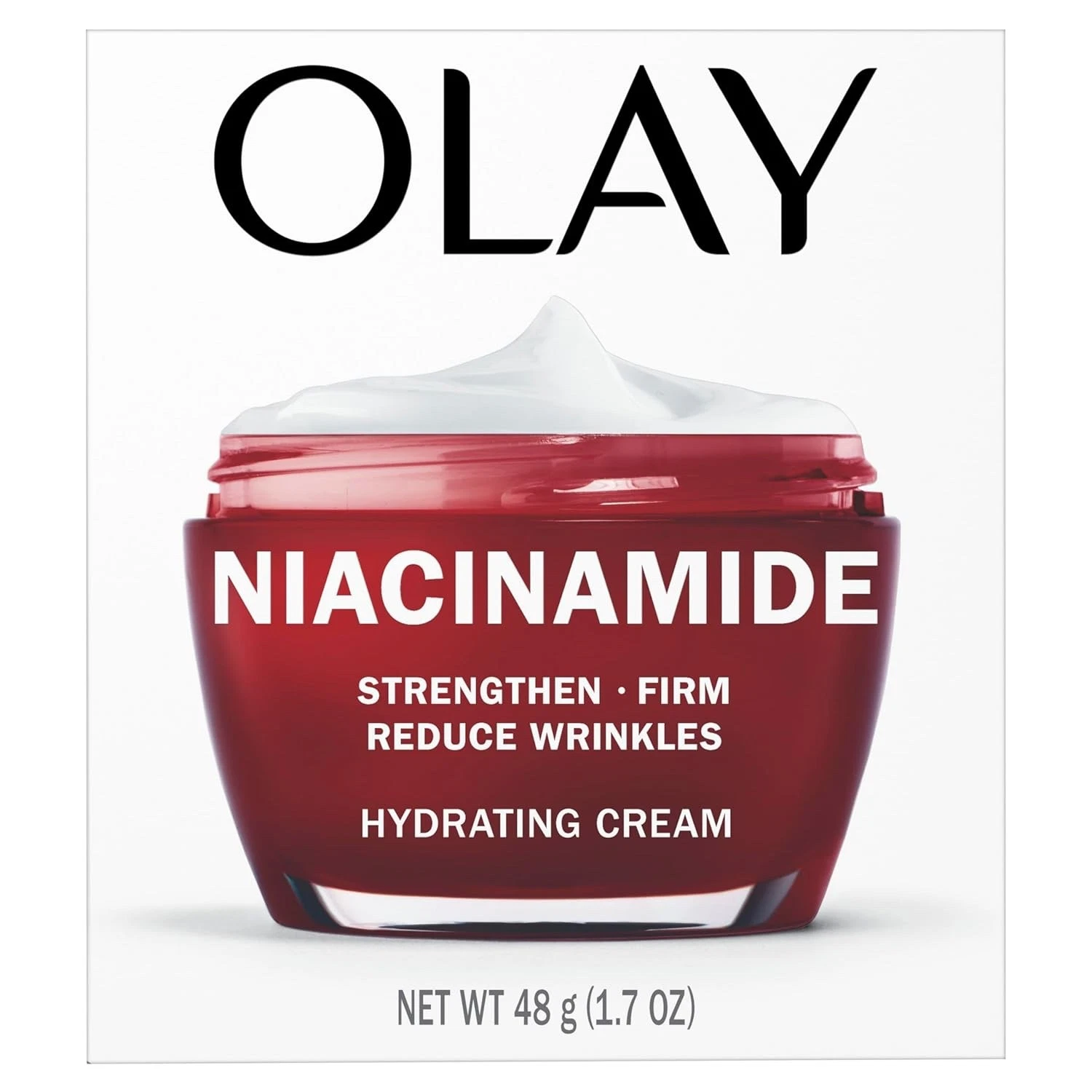 *Olay Niacinamide Hydrating Cream 48g/1.7oz. New In Box