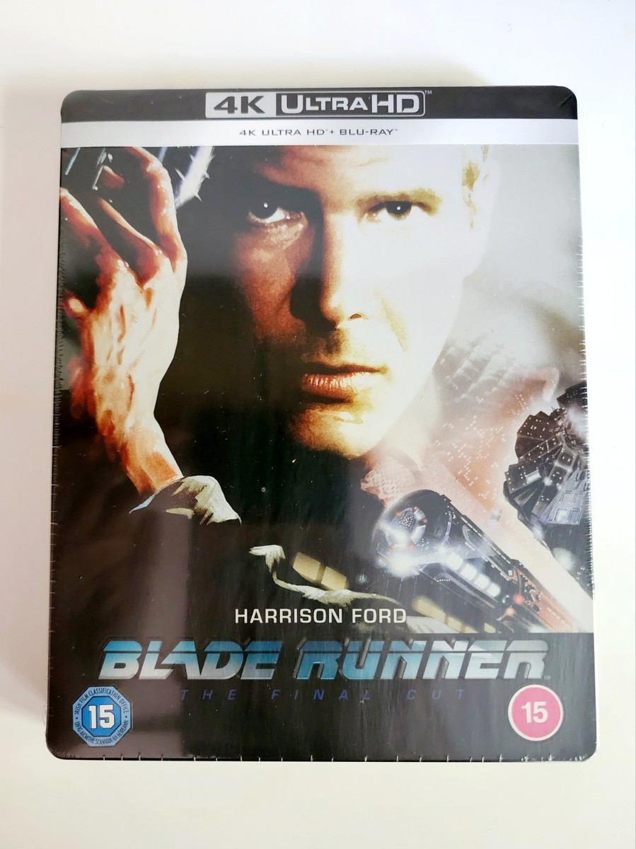 Blade Runner (1982) Steelbook: 4K, Blu Ray Sealed New Mint
